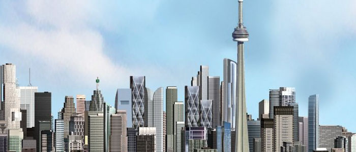 The beautiful city of Toronto, Ontario