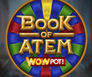 Book of Atem WowPot jackpot