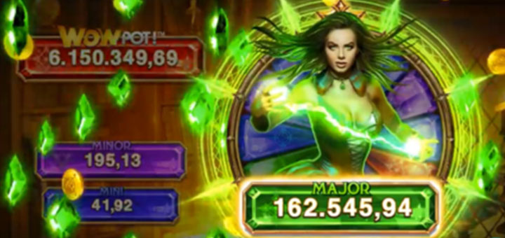 Winner of the Major progressive jackpot