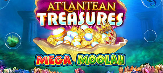 Atlantean Treasures Mega Moolah slot machine winners