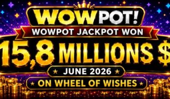 Wheel of Wishes WowPot Jackpot Won: $15.8M in June 2026